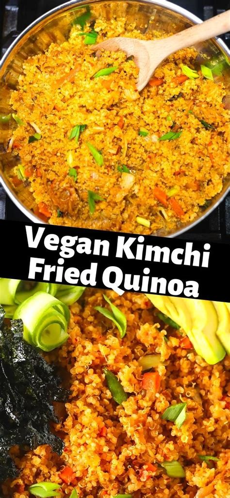 We did not find results for: Vegan Kimchi Fried Quinoa | Vegan kimchi, Easy veggie ...