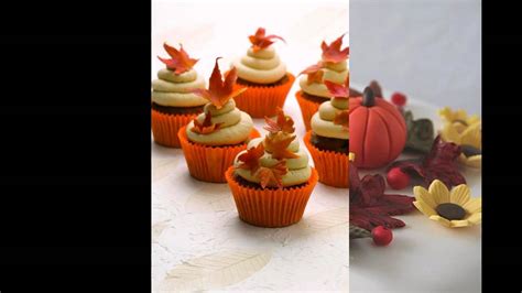 Simple Fall cake decorating ideas - YouTube