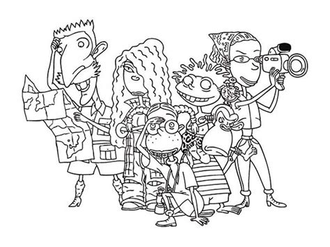 Elizabeth Darwin And Lion For Kids Printable Free The Wild Thornberrys