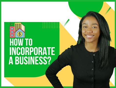 How To Incorporate A Business A Step By Step Guide
