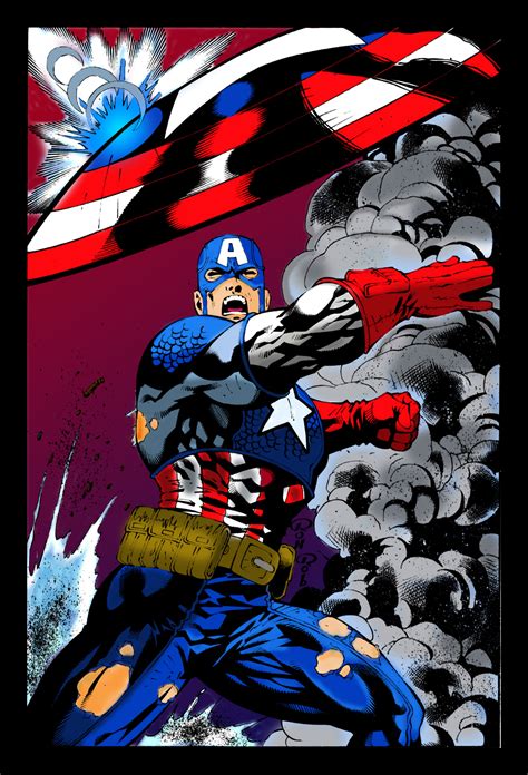 Ultimate Captain America By Zetr0c On Deviantart