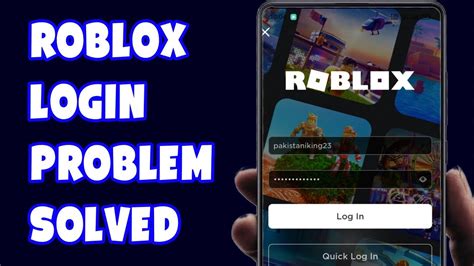How To Fix Roblox Not Logging In Mobile Roblox Login Problem Youtube
