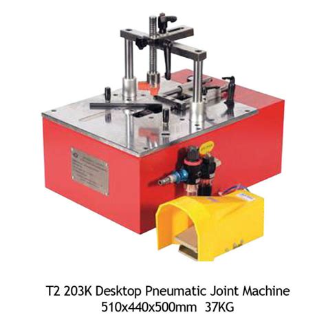 T2 203 Desktop Pneumatic Joint Machine Eurocolour