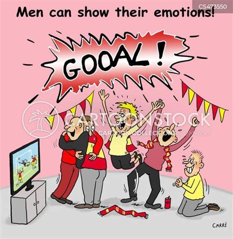 Football Celebration Cartoons And Comics Funny Pictures From Cartoonstock