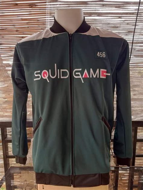 Squid Game Jacket Mens Fashion Coats Jackets And Outerwear On Carousell