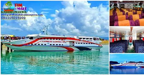 Booking online tiket kapal terbang pesawat airfast indonesia dari semarang ke karimunjawa maupun dari surabaya menuju pulau karimunjawa, info jual tiket kapal laut cepat express bahari, feri siginjai, kmc kartini, booking online pesawat susi air paket wisata karimunjawa harga jadwal via. Harga Tiket Kapal Karimunjawa (Jual Booking Online ...