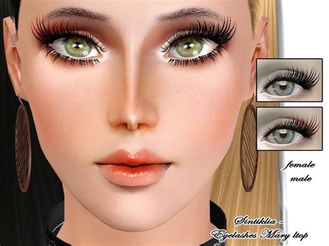 Female Male Sims Also Available Eyelashes Set Sims 4 Cc Makeup