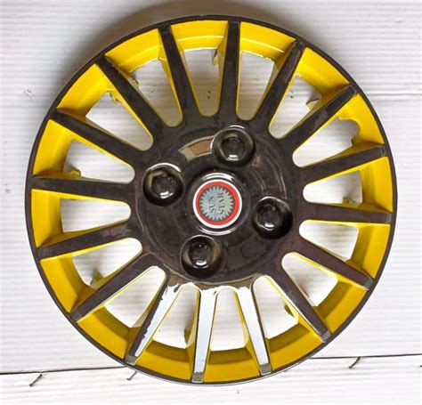 Pvc Yellow And Black 14 Inch Maruti Swift Car Wheel Cover At Rs 350set