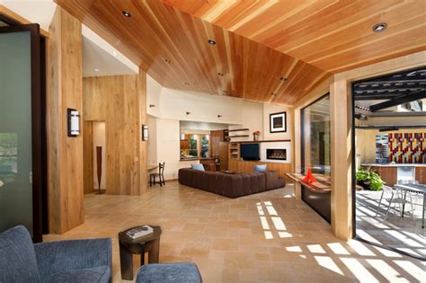 It may contain occasional tight knots 3/4″ or less which the installer has the option to trim out. Vaulted Ceilings in Vertical Grain Douglas Fir and 12 Foot ...