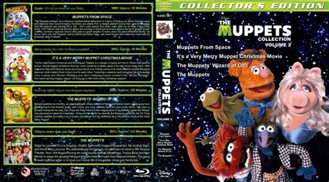The Muppets Collection Volume 2 Movie Blu Ray Custom Covers