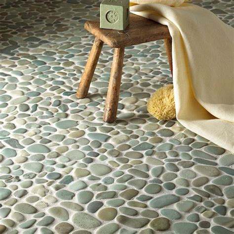 Pebble Tile Pebble Mosaic Tile Pebble Floor