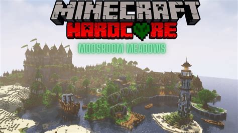 Mooshroom Meadows Hardcore Minecraft Build S1 Youtube