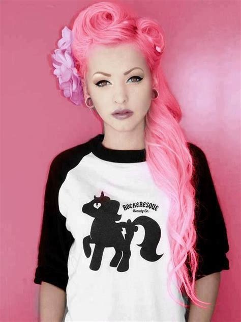 50 Pink Hair Looks To Go Crazy For For 2024 Rockabilly Hair Retro