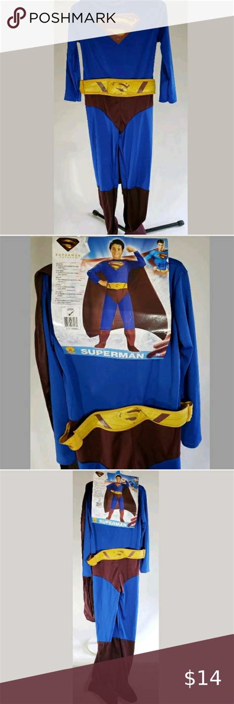 New Superman Returns Kids Costume Large In 2020 Superman Returns