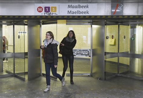 A Month After Brussels Blasts Maelbeek Metro Reopens Amid Tight Security