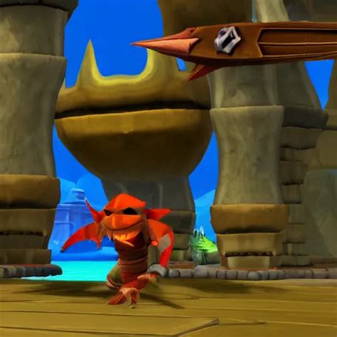 The Lurker Shark From Jak And Daxter The Precusor Stable Diffusion