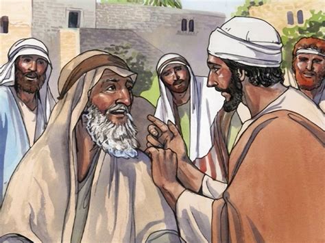 Free Visuals Jesus Heals The Leper A Man With Leprosy Begs Jesus To