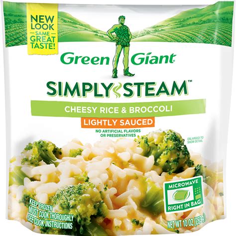 Green Giant Simply Steam Cheesy Rice Broccoli