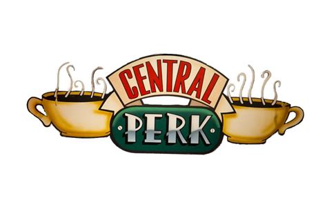 Get the latest friends logo designs. Transparent Central Perk logo | F R I E N D S | Pinterest | Friends tv and Humor