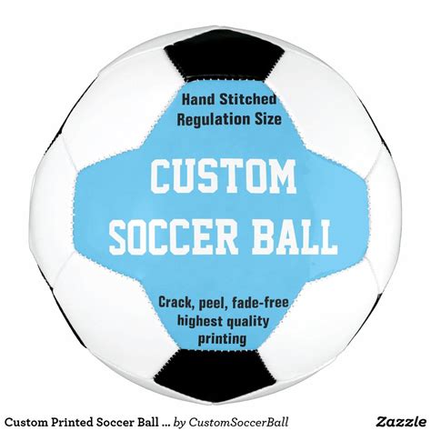 Custom Printed Soccer Ball To Personalize Soccer Ball