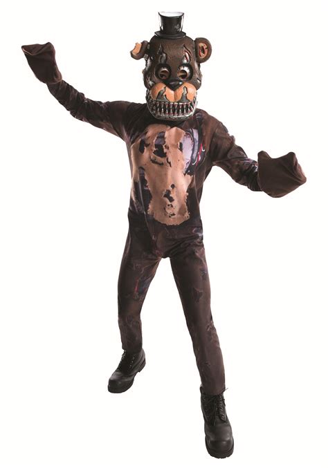 Five Nights At Freddys Nightmare Freddy Costume For Boys Video Game