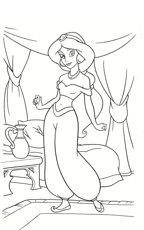 Belle colouring sheets, cinderella princess coloring pages for kids, printable free design kids. Get This Free Printable Jasmine Coloring Pages Disney ...