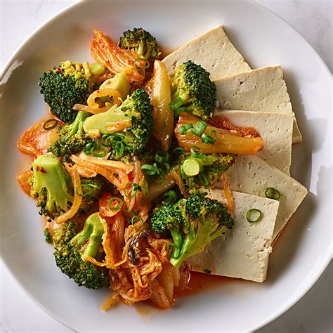 Broccoli And Kimchi Stir Fry With Tofu Recipe Wegmans