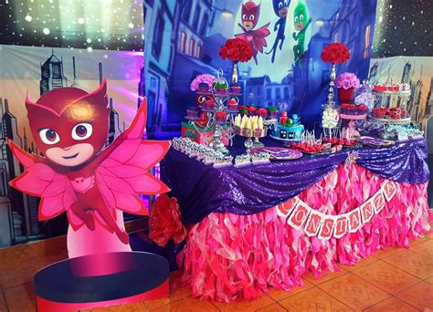 Pj Masks Birthday Party Ideas Photo 5 Of 39 Catch My Party