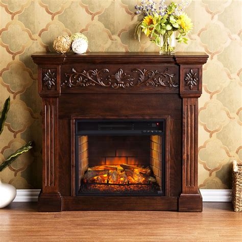 With a complete electric fireplace mantel package you'll be able to add the coziness of a real fireplace to any room in your house, condo or. Calvert Infrared Electric Fireplace Mantel Package in ...