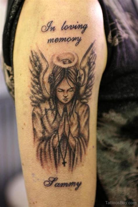 Memorial Angel Tattoo Tattoo Designs Tattoo Pictures