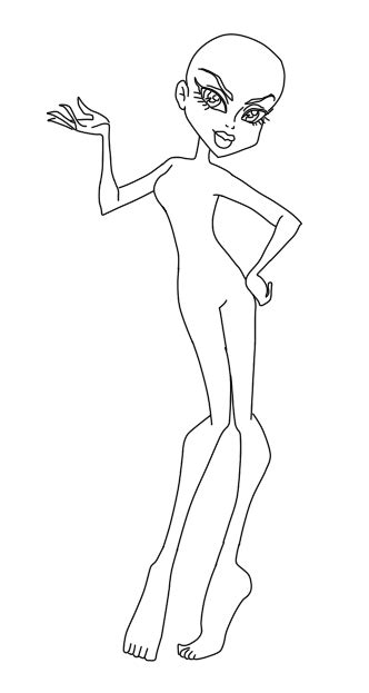 Acids turn blue litmus red. Monster High Body Base Coloring Pages | Monster, Coloring ...