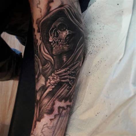 37 Fantastic Grim Reaper Tattoo Design Ideas