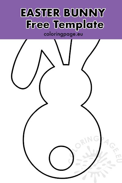 Printable Easter Bunny Template Pdf - bmp-central