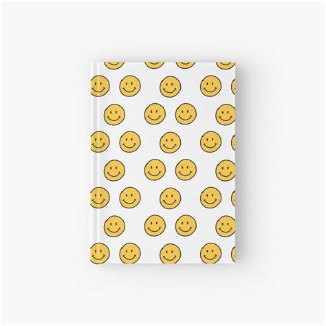 Smile Face Set Of 3 Hardcover Journal By Trajeado14 Cute Notebooks