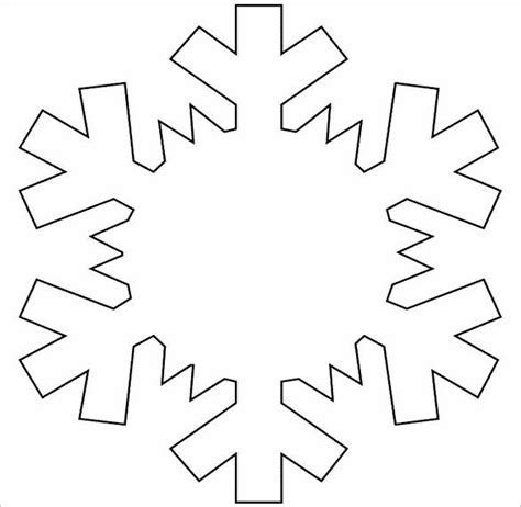 Free printable snowflake templates, patterns, stencils, and designs that you can use for christmas ornaments. 14+ Free Snowflake Templates - PDF | Free & Premium Templates