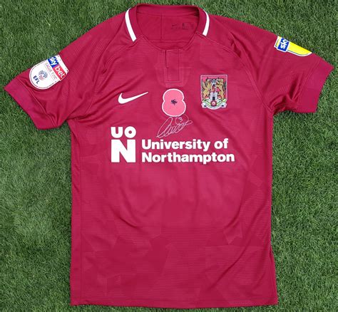 Northampton Town Home Football Shirt 2018 2019 Sponsored By The