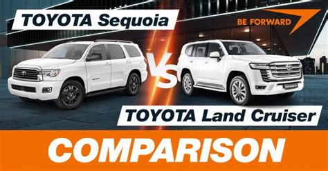 Toyota Sequoia Vs Land Cruiser Comparison