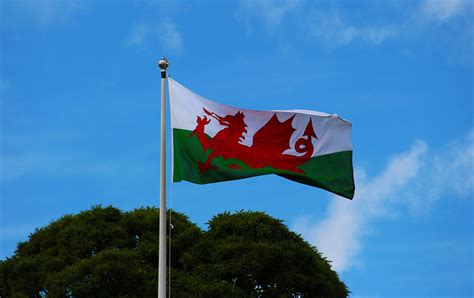 The flag of wales (y ddraig goch, meaning 'the red dragon') consists of a red dragon passant on a green and white field. Your Go-To Guide for Fun Days Out in Wales this Summer | Access Bookings - Blog