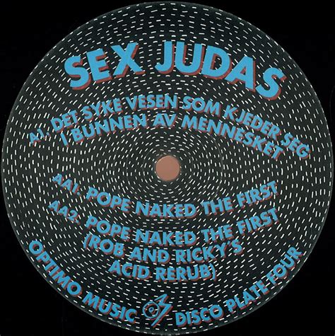 sex judas optimo music disco plate 4 ep optimo music disco omd04 vinyl