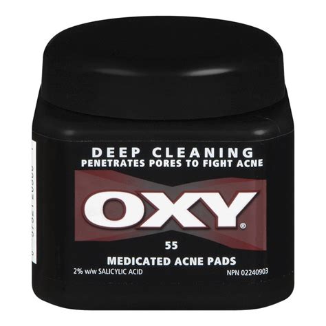 Oxy Deep Cleaning Medicated Acne Pads Reviews 2019