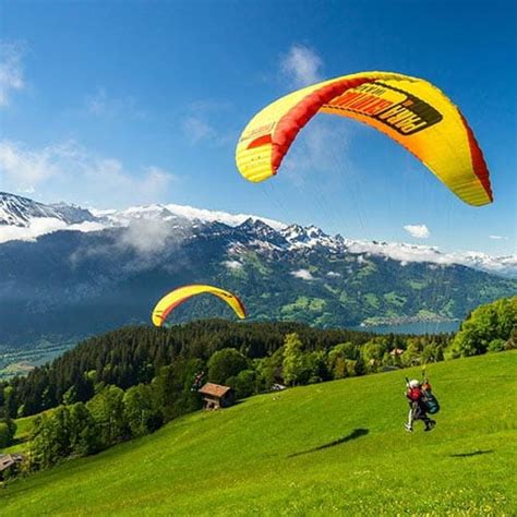 Welcome To The Adventure Capital Of Switzerland Paragliding Interlaken