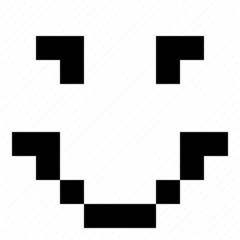Face Game Pixel Art Pixelated Smile Smiley Icon Download On