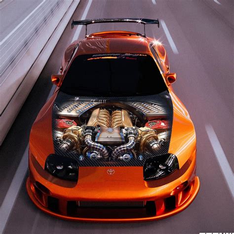 Mk Supra With Twin Turbo V Has Nissan Gt R Awd Makes Hp On Dyno