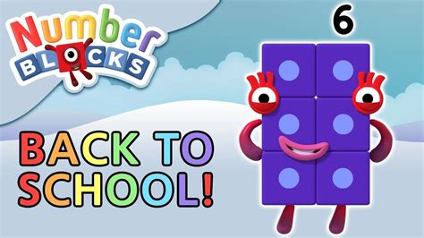 Numberblocks Back To School Counting Games Learn To Count Youtube