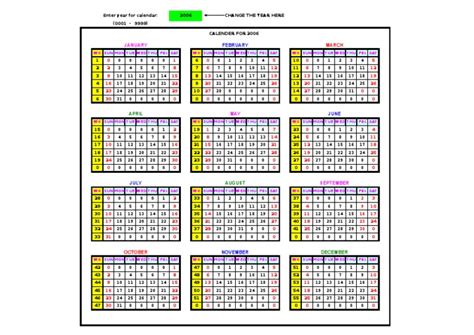 9999 years calendar