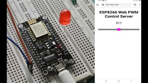 Esp8266 Nodemcu Web Server Control Components From Mobile Phone Using