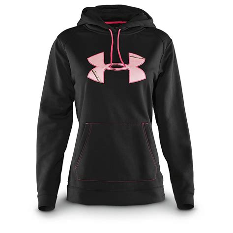 Womens Under Armour Coldgear Tackle Twill Hoodie 205108