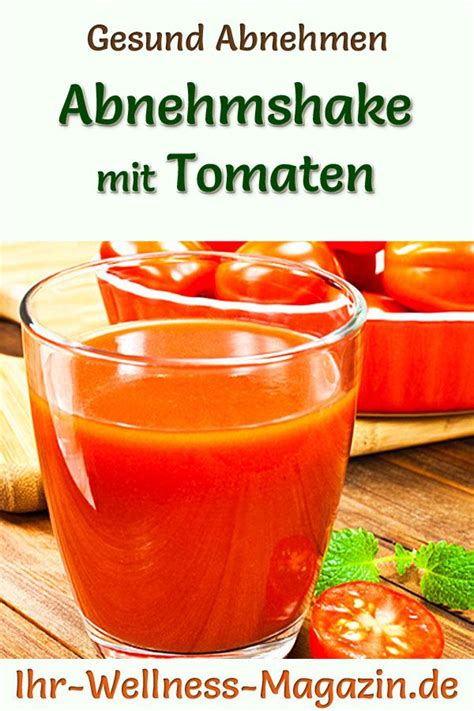 Abnehmshake mit Tomaten - Abnehmshakes selber machen in ...