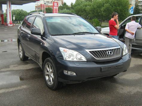 The dummy's knees and shins hit this airbag as indicated by greasepaint. Used 2008 Lexus Rx330 Photos, 3300cc., Gasoline, Automatic For Sale