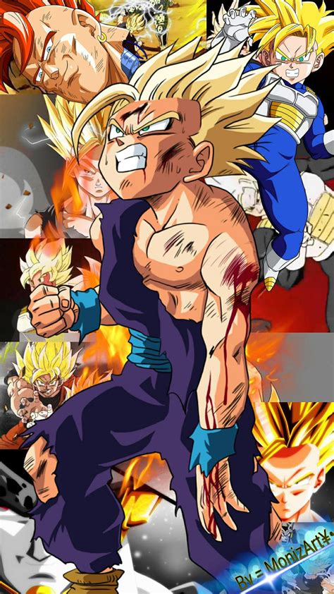 It is released in north america as dragon ball z volume eighteen, with the chapter count restarting back to one. Gohan sjj 2 saga cell | Personajes de dragon ball ...